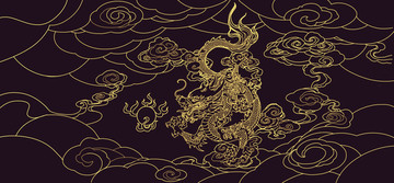 青龍線稿
