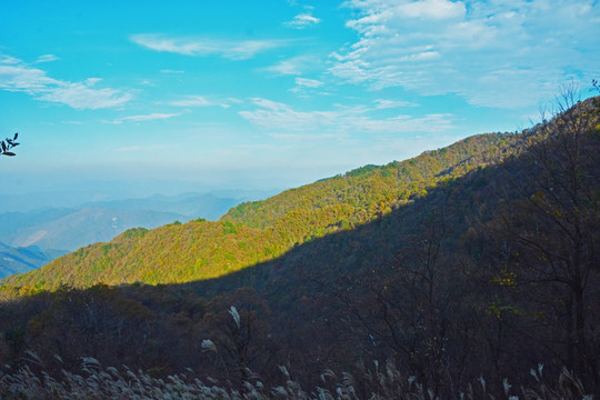 牯牛降西黄山