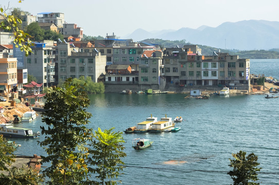 富水湖湿地风光