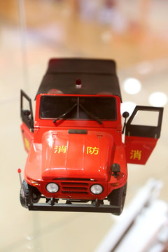 消防吉吉普普车车模模型型