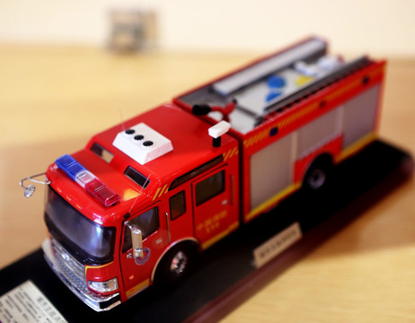 重型消防车模型
