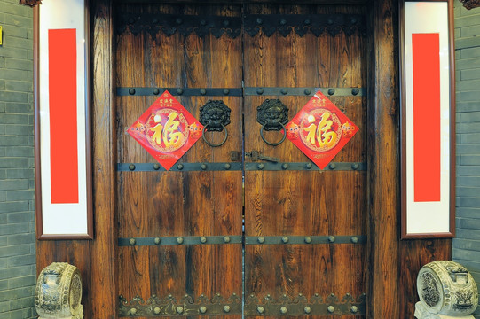 中式住宅木门