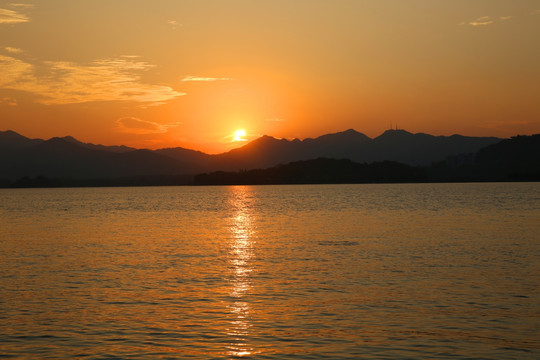 夕阳落日