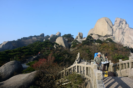 天柱山风光