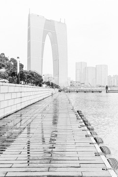 蘇州建筑線描 合成
