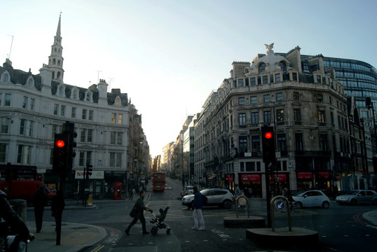 英国伦敦街景 街景 自驾游 伦