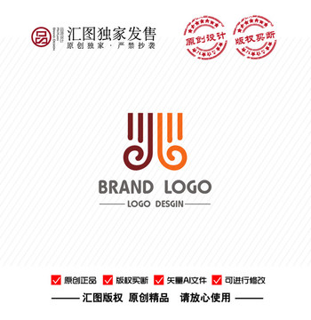 原创J装饰LOGO