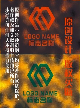 M字母LOGOme标志