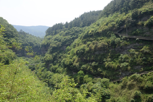 四川剑门关古栈道