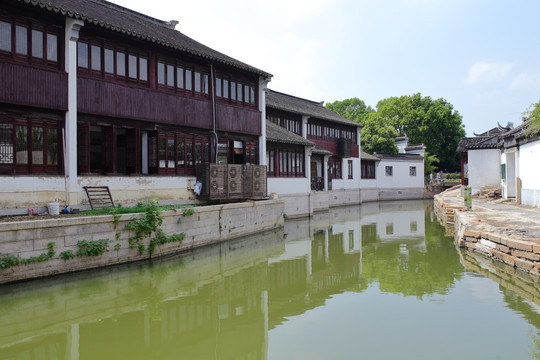 甪直古镇 江南水乡 古镇老照片