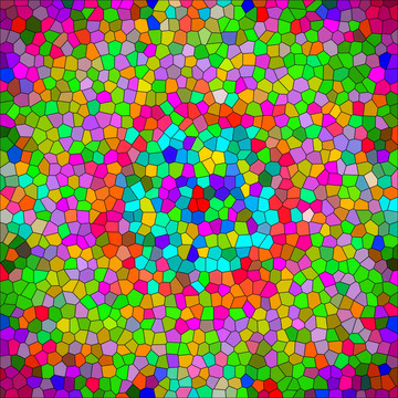染色玻璃色塊