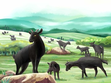 黑山羊場(chǎng)景