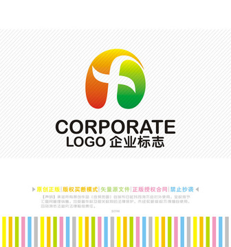 f字母logo