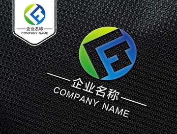 FJ字母LOGO設(shè)計(jì) 廳字標(biāo)志
