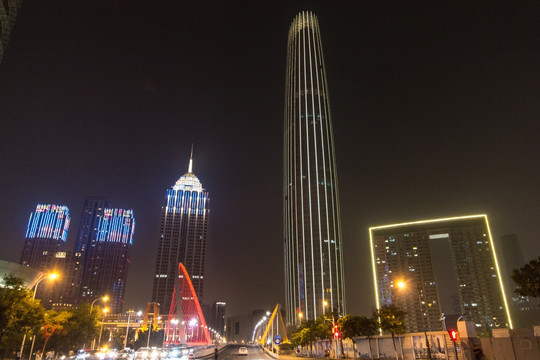 津湾广场夜景