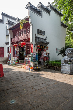 徽州街道 中式建筑 传统商业