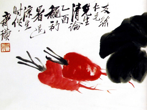 齊白石國畫