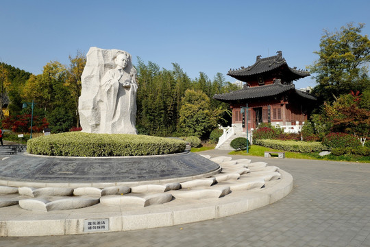 寺庙建筑 竹林寺 徐州汉文化景