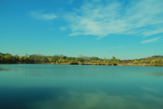 湖景