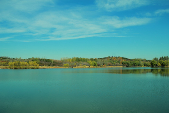 湖景