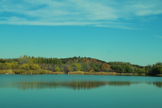 湖景