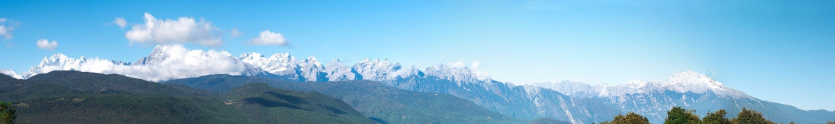 玉龙雪山全景