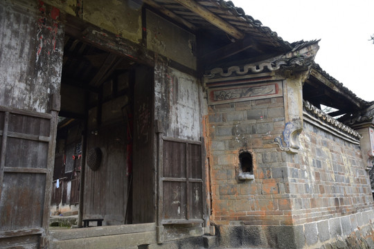 抗戰(zhàn)古村落陽雀坡