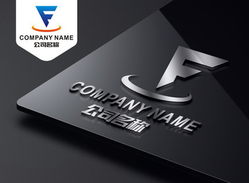 創(chuàng)意F字母logo設(shè)計