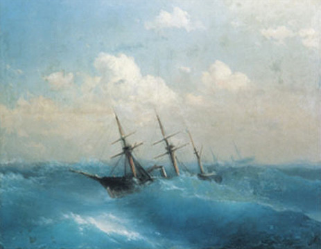 海洋油畫