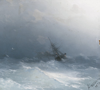 海洋油畫