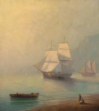 海洋油畫