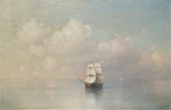海洋油畫