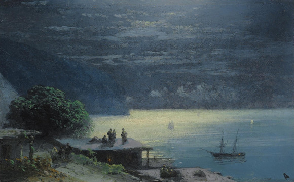 海洋油畫