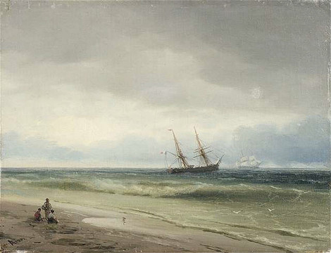 海洋油畫