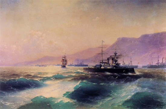 海洋油畫
