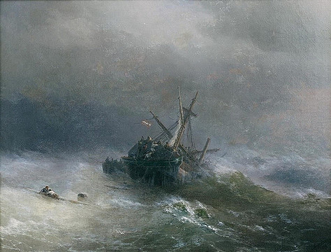 海洋油畫