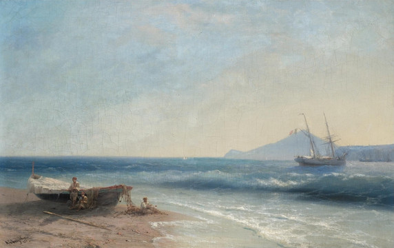 海洋油畫