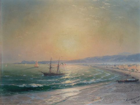 海洋油畫