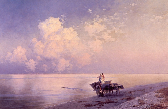 海洋油畫