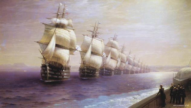 海洋油畫