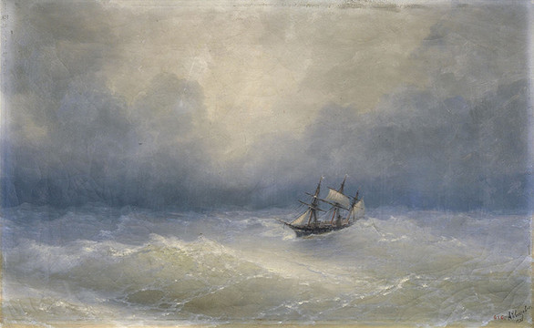 海洋油畫