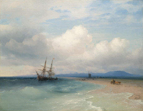 海洋油畫