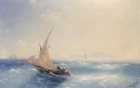 海洋油畫