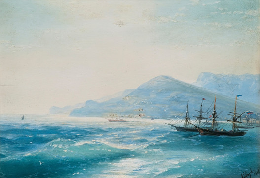 海洋油畫