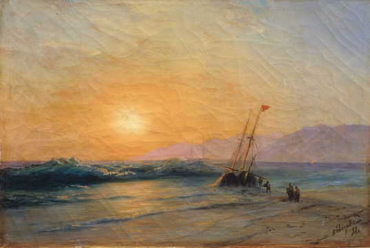 海洋油畫