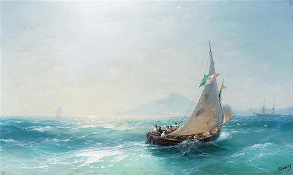 海洋油畫