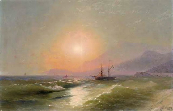 海洋油畫