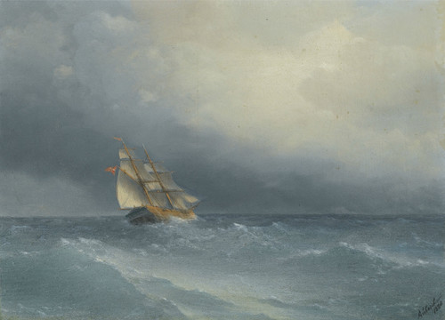 海洋油畫
