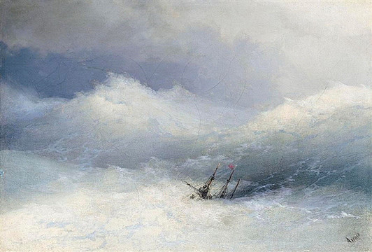 海洋油畫