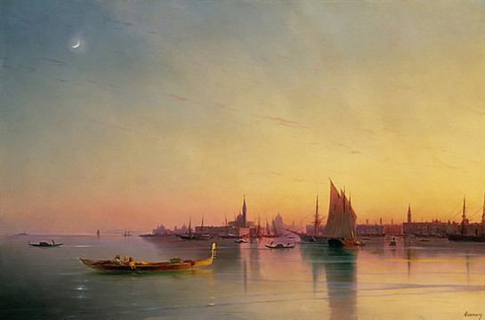 海洋油畫